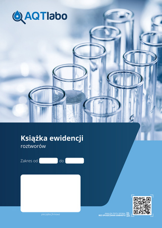 Książka ewidencji roztworów AQTlabo