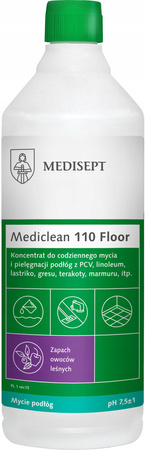 MEDICLEAN Płyn do mycia podłóg MEDISEPT owoce leśne 1l
